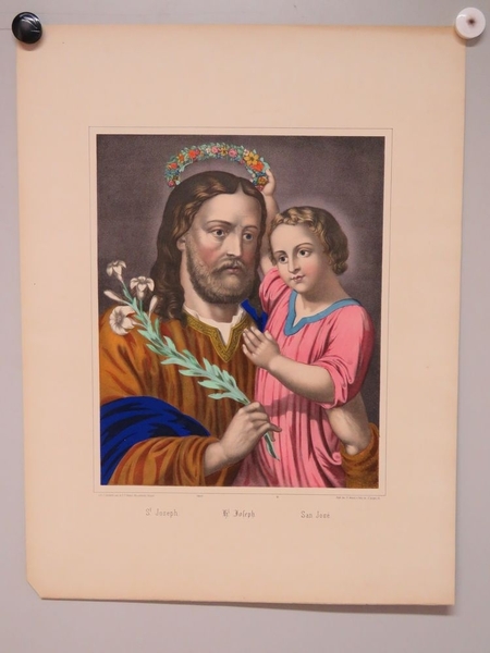 St. Joseph. (titre inscrit, français, allemand, espagnol)