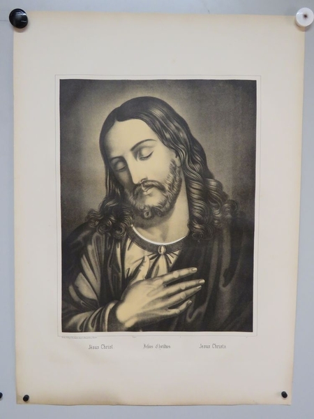 Jésus Christ. (titre inscrit, français, allemand, espagnol)