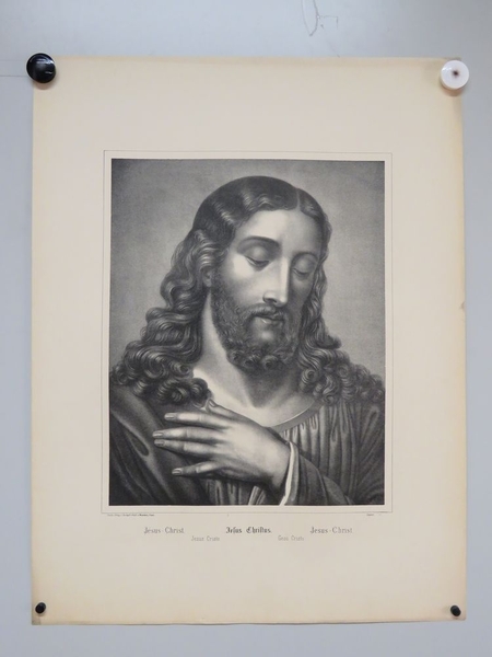 Jésus-Christ. (titre inscrit, français, allemand, anglais, espagnol, italien)