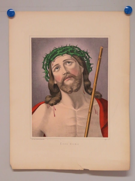 Ecce Homo. (titre inscrit, latin)