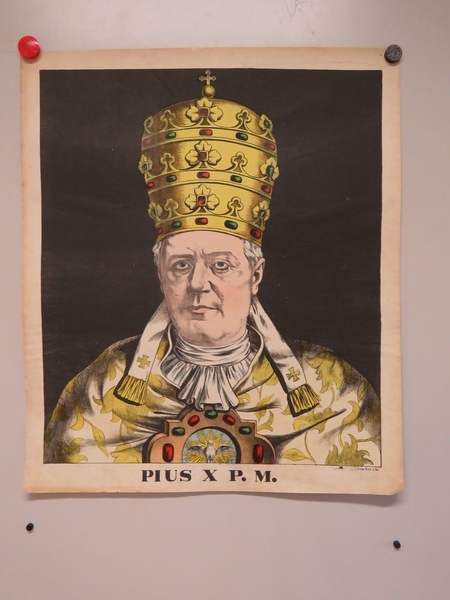 PIUS X P. M. (titre inscrit, allemand) ; Pie X (titre traduit)