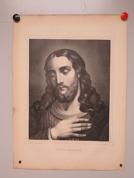 JESUS CHRISTUS. (titre inscrit, latin)