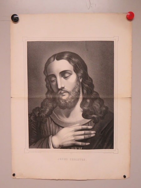 JESUS CHRISTUS. (titre inscrit, latin)