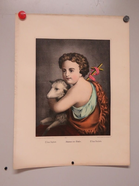 St. Jean-Baptiste. (titre inscrit, français, allemand, espagnol)