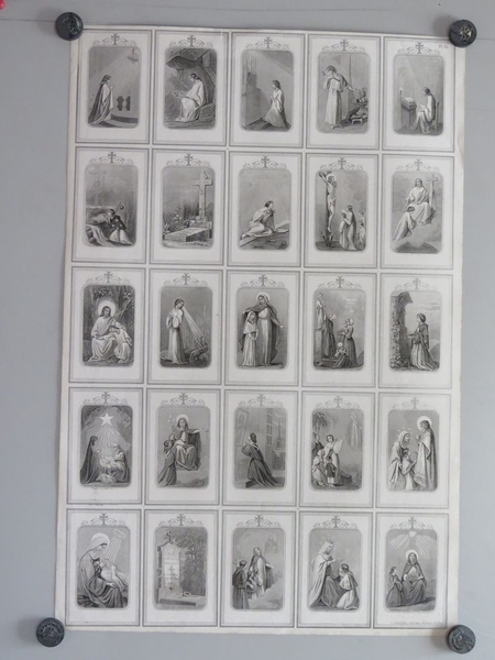 25 vignettes religieuses. (titre factice)