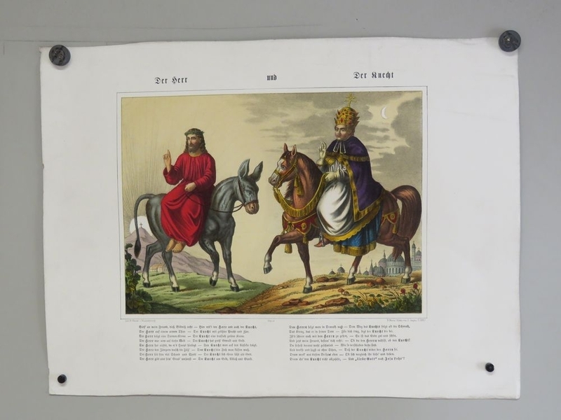 Der Herr und der Knecht (titre inscrit, allemand) ; Le maître et le serviteur (titre traduit)