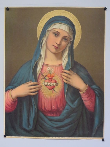 LE TRES-SAINT COEUR DE MARIE.  (titre inscrit, français, espagnol, anglais, allemand, italien)