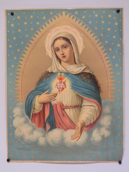 LE TRES-SAINT COEUR DE MARIE.  (titre inscrit, français, espagnol, anglais, allemand, italien)