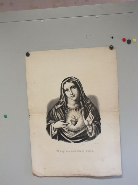 El sagrado corazon de Maria. (titre inscrit, espagnol)
