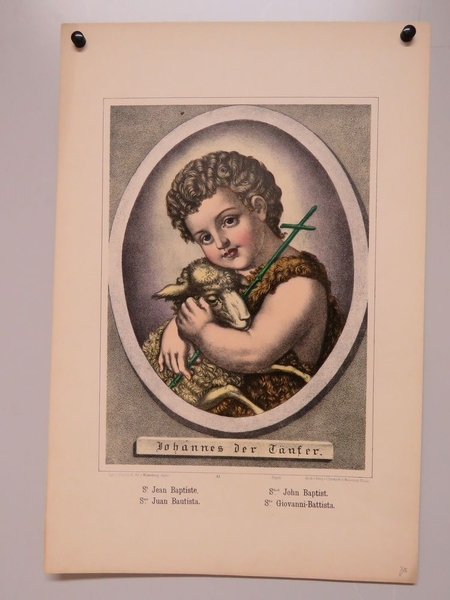St. Jean Baptiste. (titre inscrit, allemand, français, anglais, espagnol, italien)