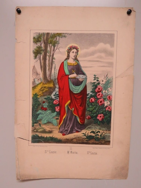 Ste. Lucie. (titre inscrit, français, allemand, espagnol)