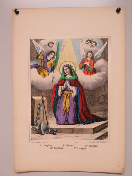 Ste. Josephine. (titre inscrit, français, allemand, anglais, espagnol, italien)