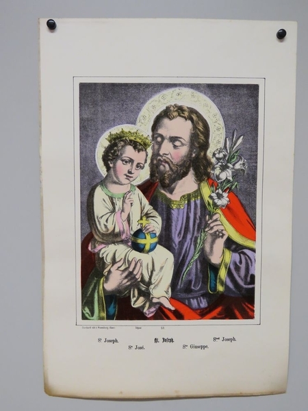 St. Joseph. (titre inscrit, français, allemand, anglais, espagnol, italien)