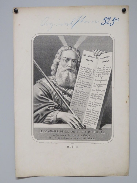 MOÏSE. (titre inscrit, français)