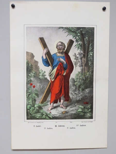 St. André. (titre inscrit, français, allemand, anglais, espagnol, italien)
