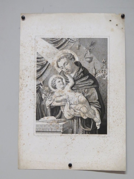 St. Antoine de Padoue. (titre factice)