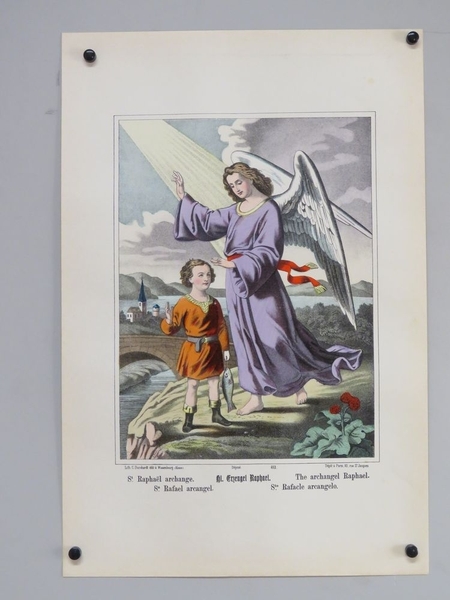 St. Raphaël archange. (titre inscrit, français, allemand, anglais, espagnol, italien)