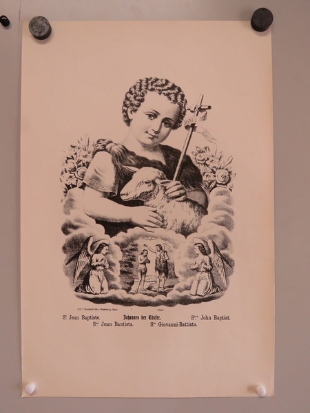 St. Jean Baptiste. (titre inscrit, français, allemand, anglais, espagnol, italien)