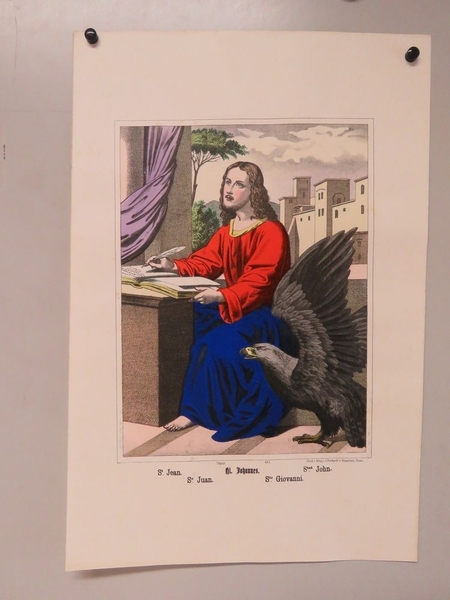 St. Jean. (titre inscrit, français, allemand, anglais, espagnol, italien)