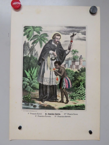 St. François-Xavier. (titre inscrit, français, allemand, anglais, espagnol, italien)