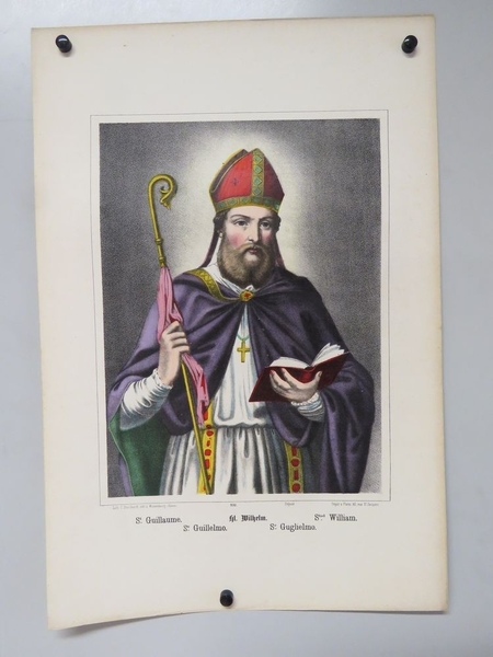 St. Guillaume. (titre inscrit, français, allemand, anglais, espagnol, italien)