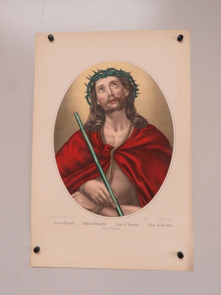 Jésus de Nazareth. (titre inscrit, français, allemand, anglais, espagnol, italien)