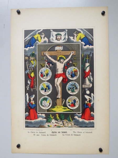 Le Christ de Salamed. (titre inscrit, français, allemand, anglais, espagnol, italien)