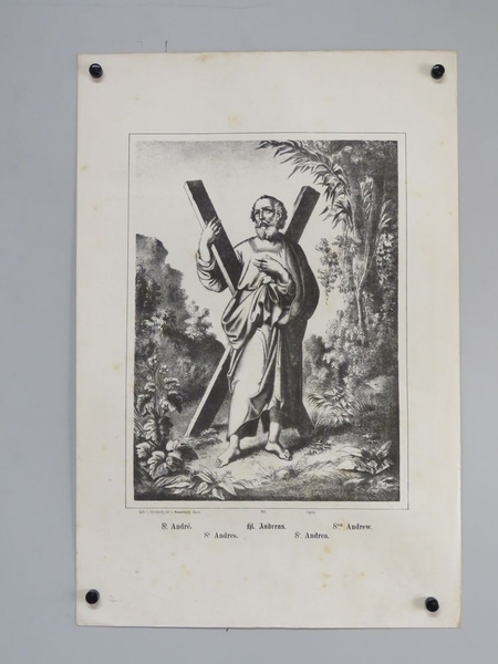St. André. (titre inscrit, français, allemand, anglais, espagol, italien)