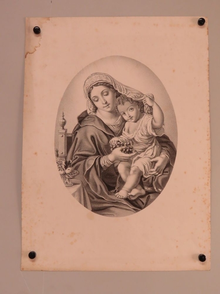 Ste. Vierge au raisin. (titre factice)
