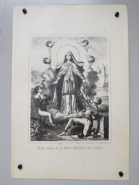 Notre Dame de la Merci délivrant des captifs. (titre inscrit)