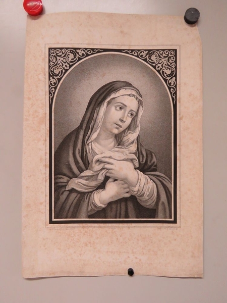 Mère douloureuse. (titre factice)