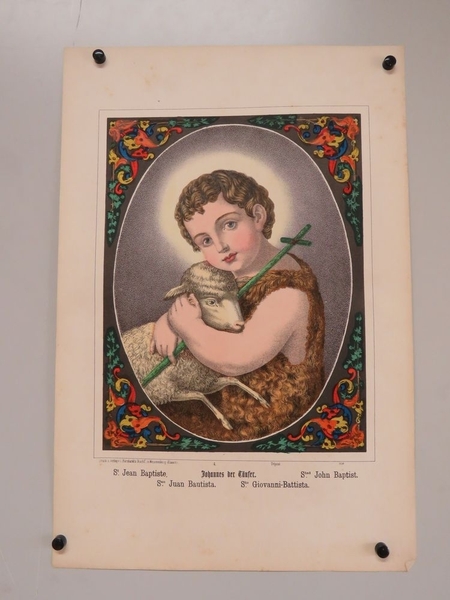 St. Jean Baptiste. (titre inscrit, français, allemand, anglais, espagnol, italien)