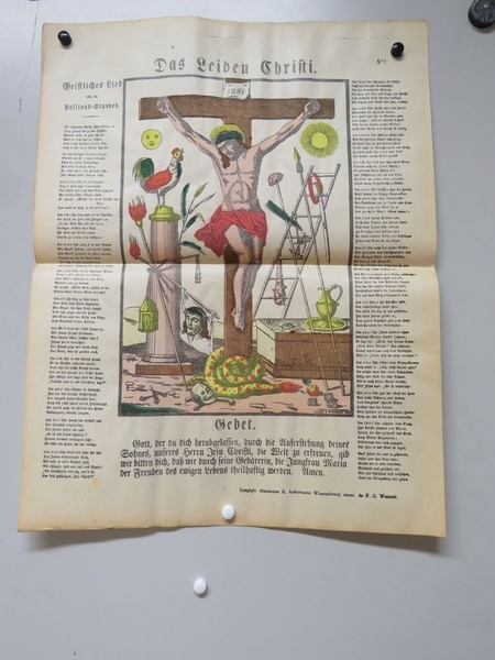 Das Leiden Christi (titre inscrit, allemand) ; La Passion du Christ. (titre traduit)