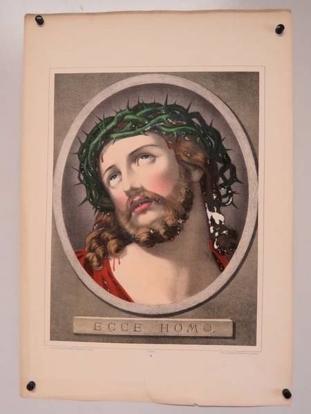 ECCE HOMO. (titre inscrit, latin)