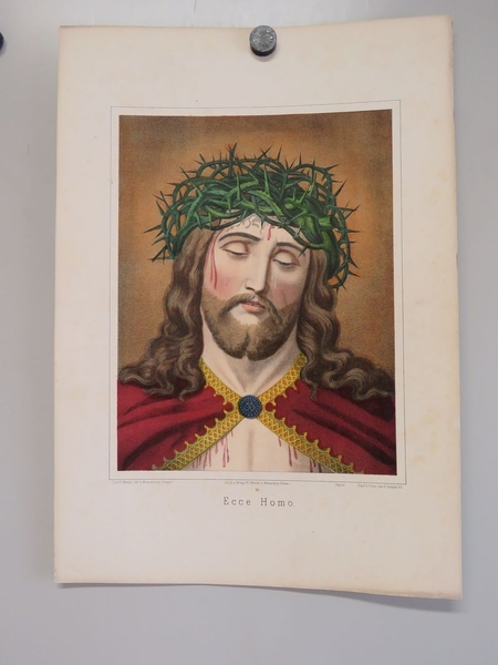 Ecce Homo. (titre inscrit, latin)