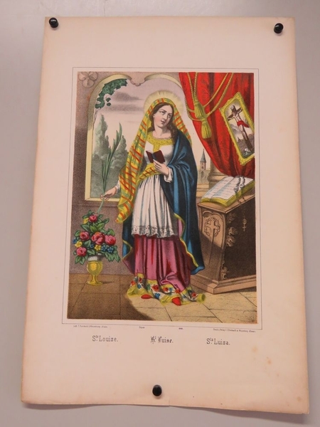 Ste. Louise. (titre inscrit, français, allemand, espagnol)