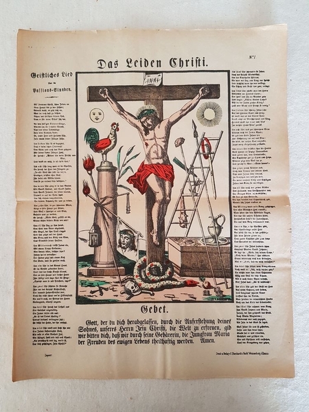 Das Leiden Christi (titre inscrit, allemand) ; La Passion du Christ. (titre traduit)
