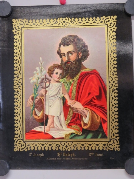 St. Joseph. (titre inscrit, français, allemand, espagnol)