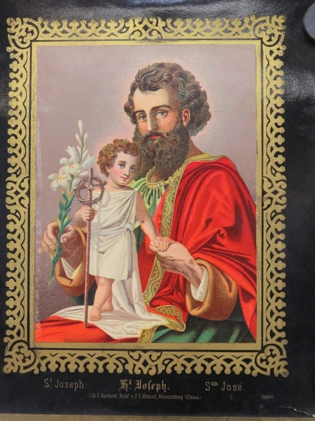 St. Joseph. (titre inscrit, français, allemand, espagnol)