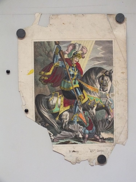 S. Georges. (titre inscrit, ?,  allemand, espagnol)