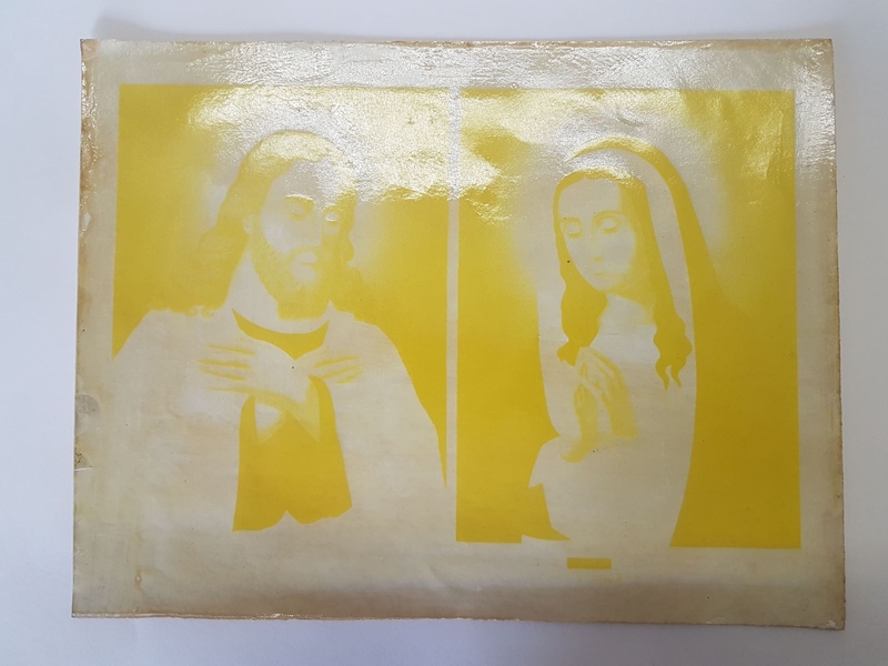 Portrait de Jésus. / Portrait de Marie. (titre factice)