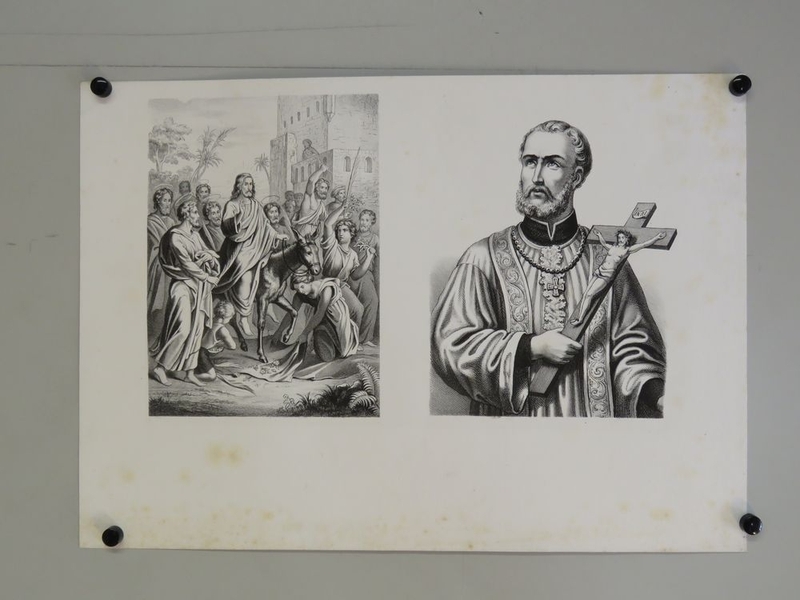 Entrée de Jésus-Christ à Jérusalem. / St. François Xavier. (titre factice)