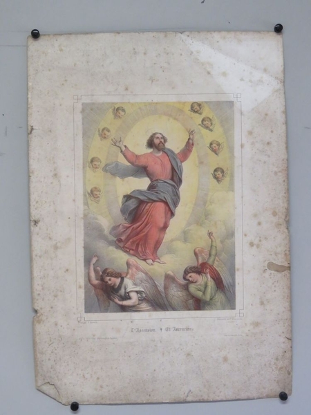 L'ascension. (titre inscrit, français, espagnol)