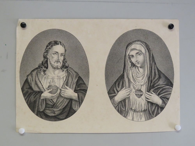 SACRE COEUR DE JESUS. / SACRE COEUR DE MARIE. (titre factice)