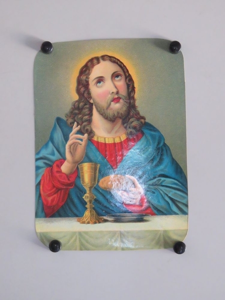 Christ bénissant le pain et le vin. (titre factice)
