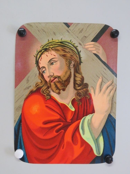 Jésus portant sa croix. (titre factice)