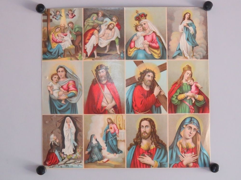 12 images pieuses (titre factice)