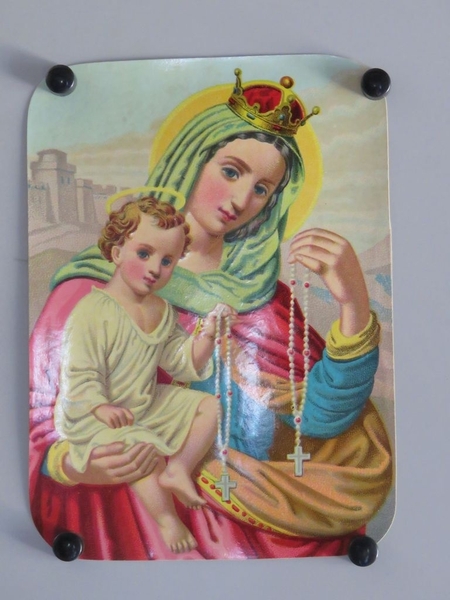 Ste. Vierge au rosaire. (titre factice)