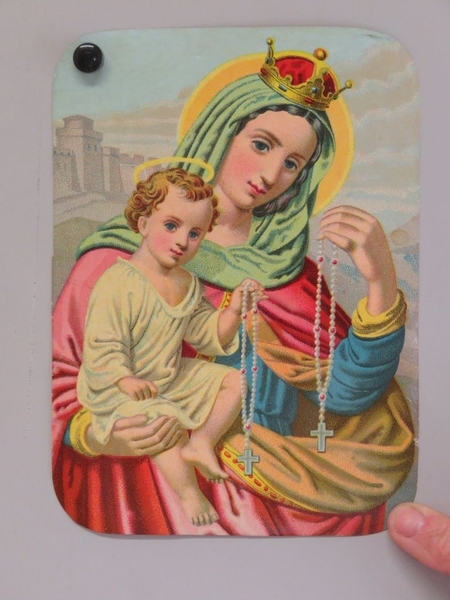 Ste. Vierge au rosaire. (titre factice)