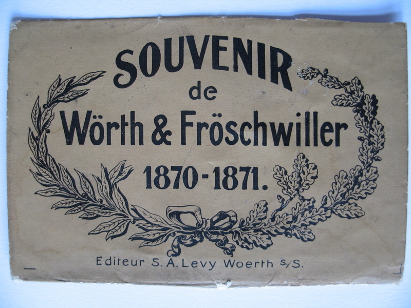 SOUVENIR de Wörth et Fröschwiller 1870-1871. (titre inscrit)